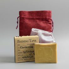 Load image into Gallery viewer, Essential Oil Soap Set (Vegan, Woven Burlap Bag)