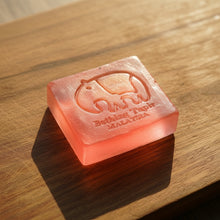 Load image into Gallery viewer, Rose Essential Oil Soap - Bathing Tapir