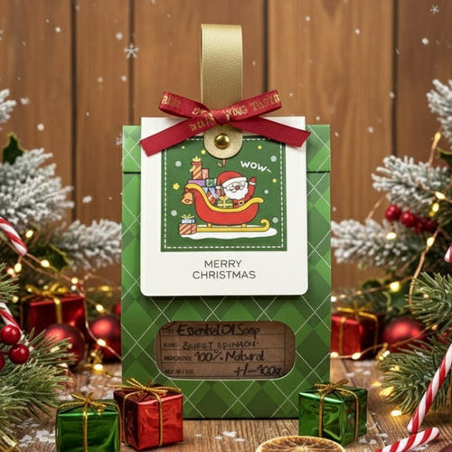 Christmas Body & Hand Care Set - Bathing Tapir