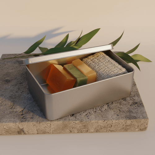 Soap Set (Tin) - Bathing Tapir