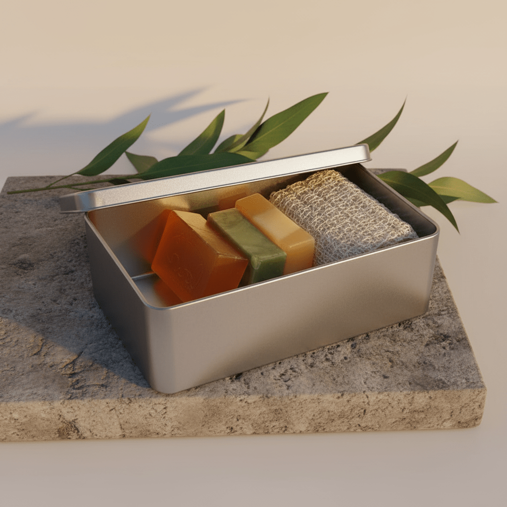 Soap Set (Tin) - Bathing Tapir