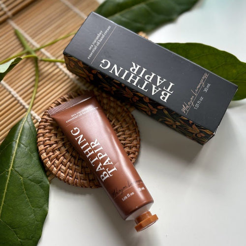 Malayan Lemongrass Sea Cucumber Essential Oil Hand Cream (Non - Vegan) - Bathing Tapir