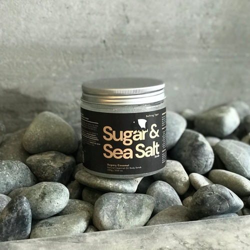 Sugary Coconut Sugar & Sea Salt Body Scrub - Bathing Tapir