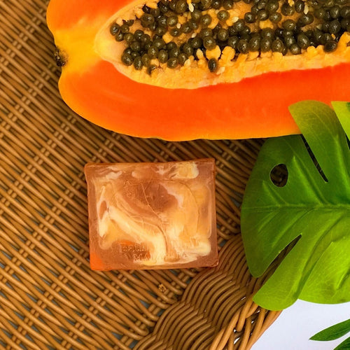Papaya Sea Cucumber Soap - Bathing Tapir