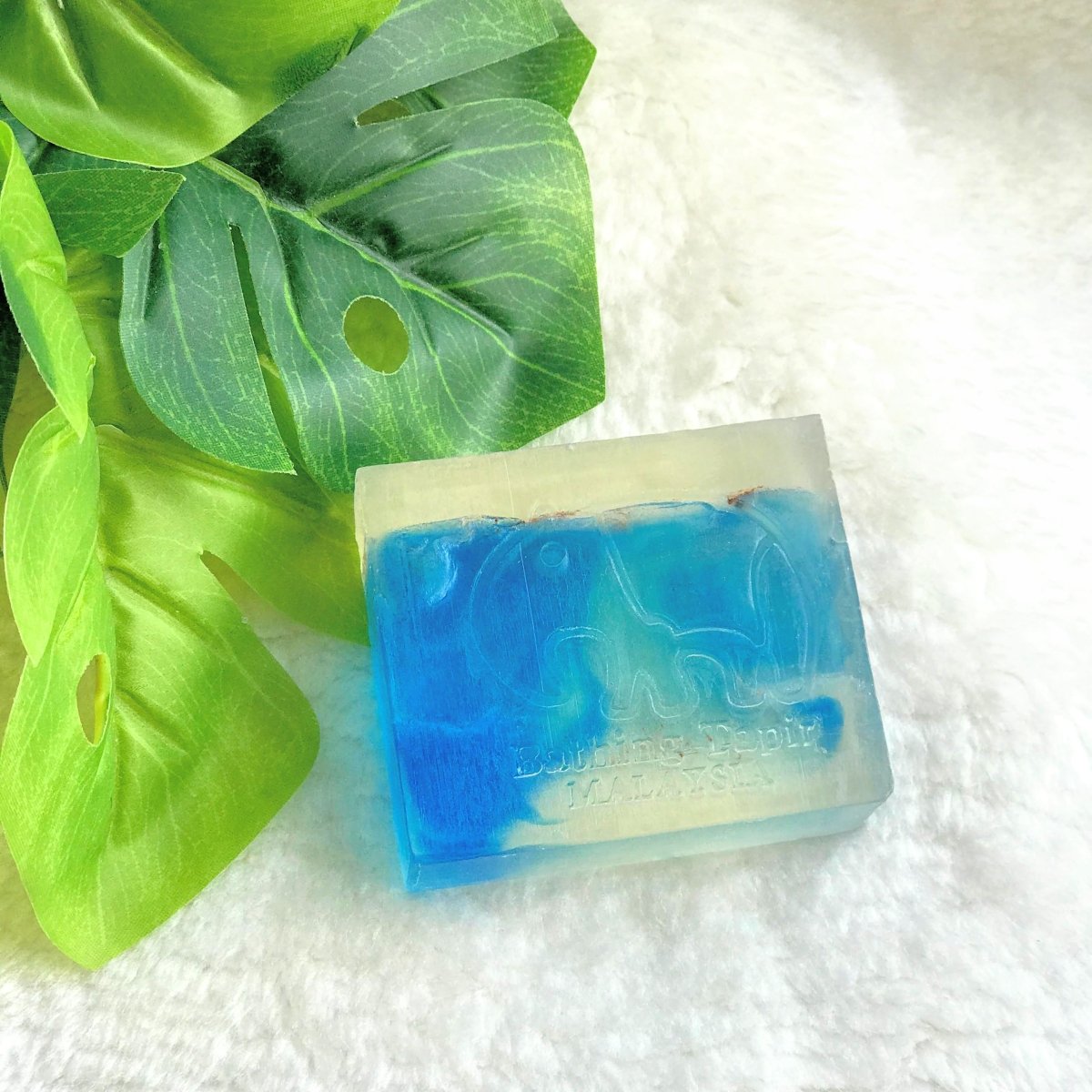 Butterfly Pea Flower Sea Cucumber Soap