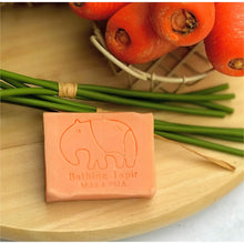 Load image into Gallery viewer, Carrot Milk Essential Oil Soap - Bathing Tapir
