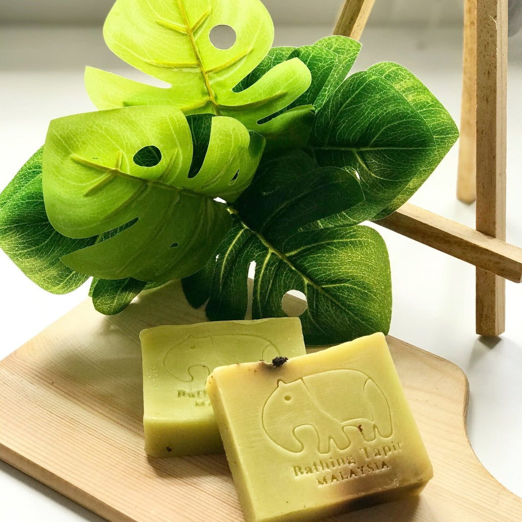 Green Tea Essential Oil Soap - Bathing Tapir