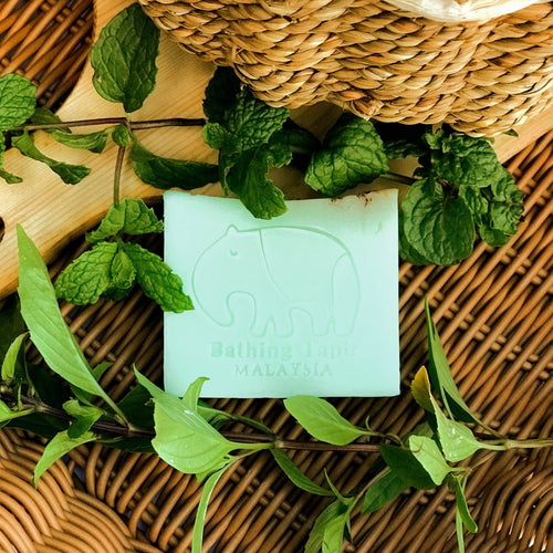Mint Essential Oil Soap - Bathing Tapir