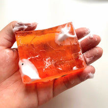 Load image into Gallery viewer, Saffron Essential Oil Soap - Bathing Tapir
